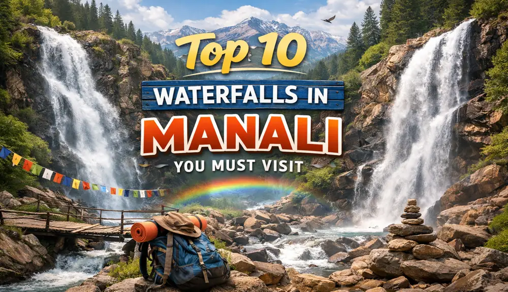 waterfalls in Manali